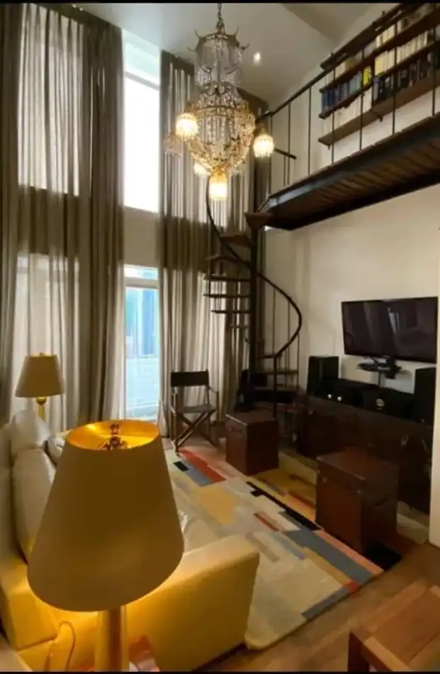 Customized one bedroom loft with mixed-used hotel building in Bonifacio Global City